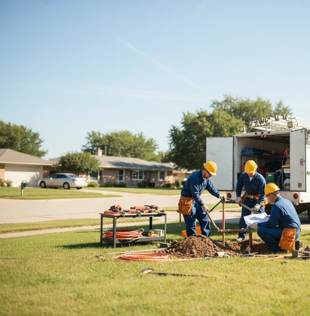 Sewer Line Repair in Washington Crossing, PA